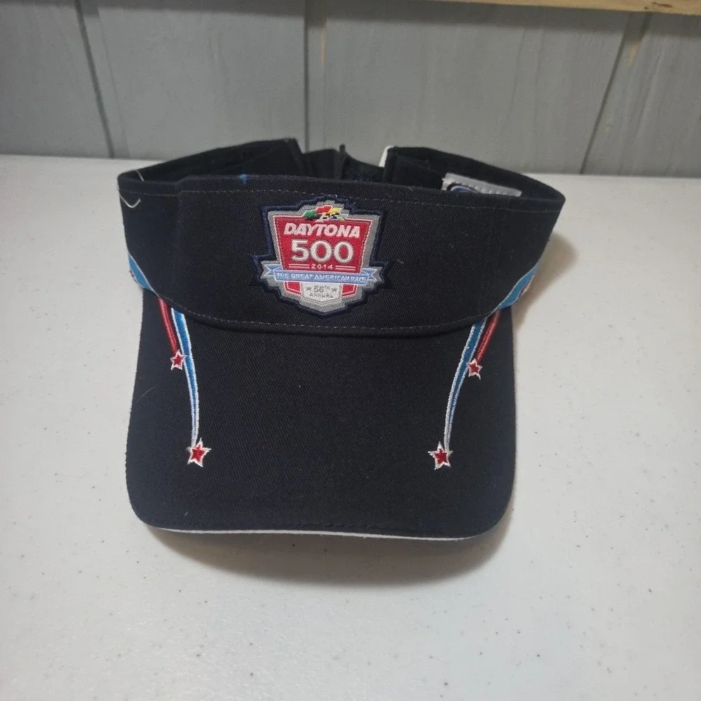 Daytona 500 56th Annual 2014 The Great American Race NASCAR Visor Shooting Stars